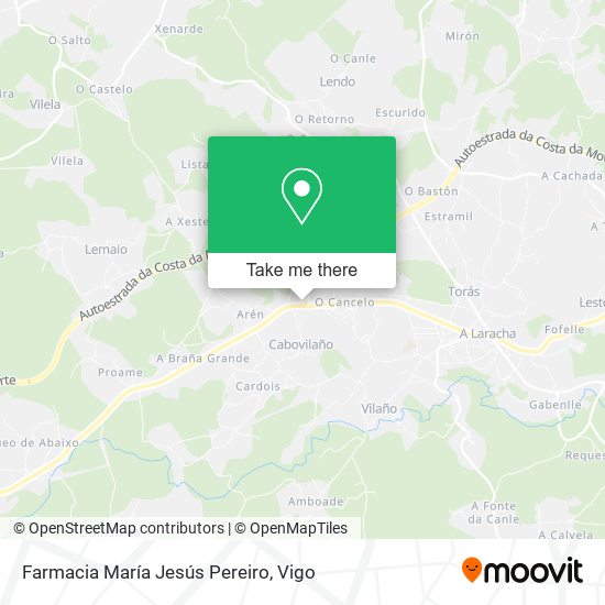 Farmacia María Jesús Pereiro map