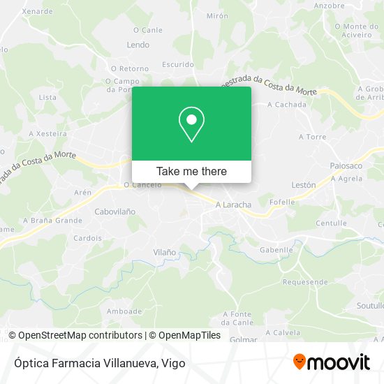 Óptica Farmacia Villanueva map