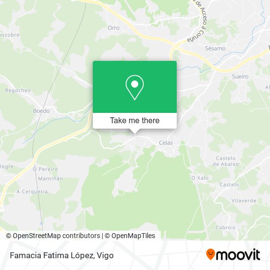 Famacia Fatima López map