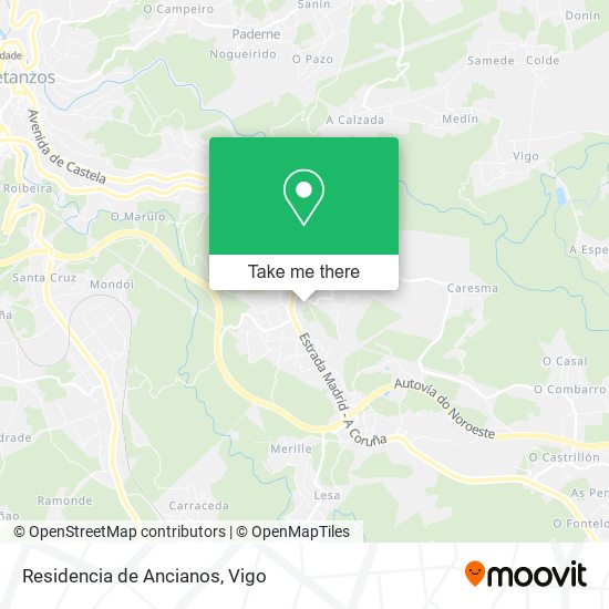 Residencia de Ancianos map