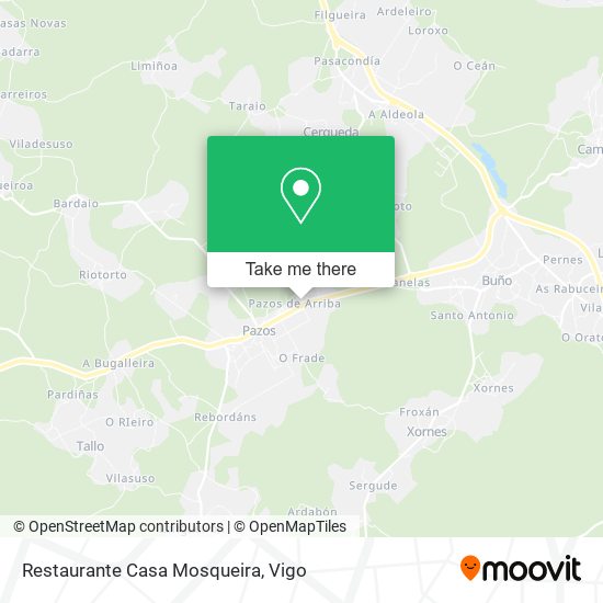 Restaurante Casa Mosqueira map