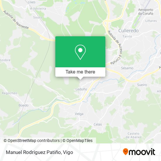 Manuel Rodríguez Patiño map