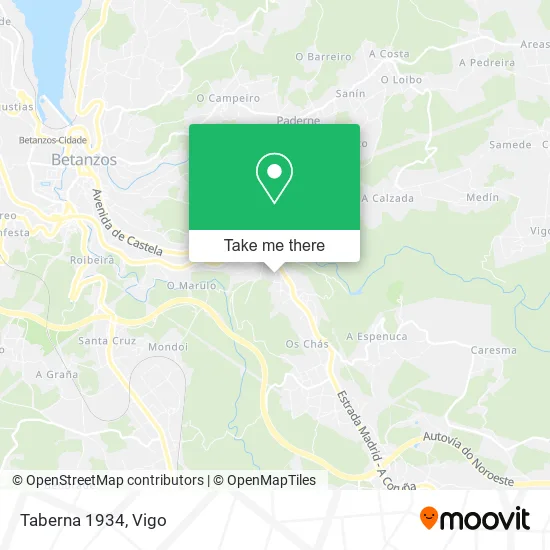 Taberna 1934 map