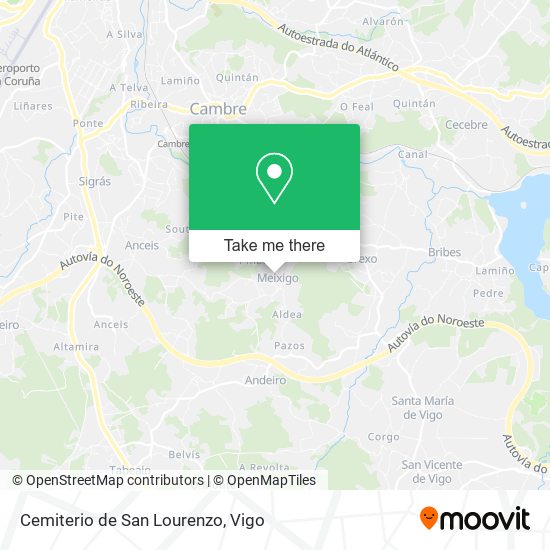 Cemiterio de San Lourenzo map
