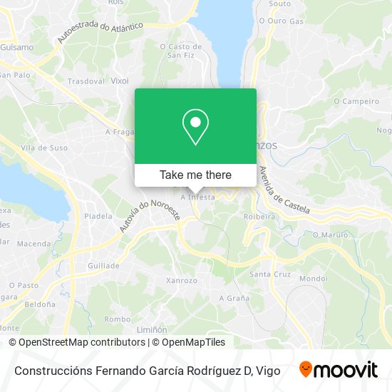 Construccións Fernando García Rodríguez D map