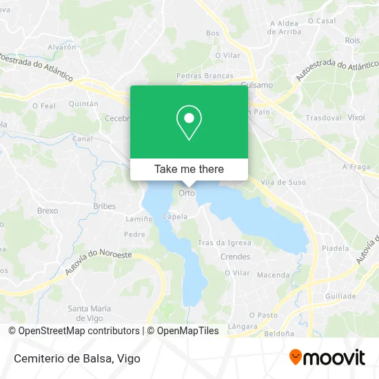 Cemiterio de Balsa map