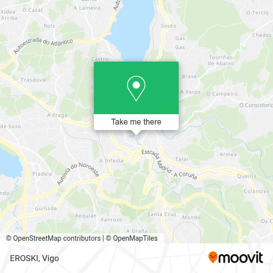 EROSKI map