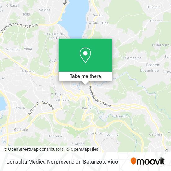 Consulta Médica Norprevención-Betanzos map