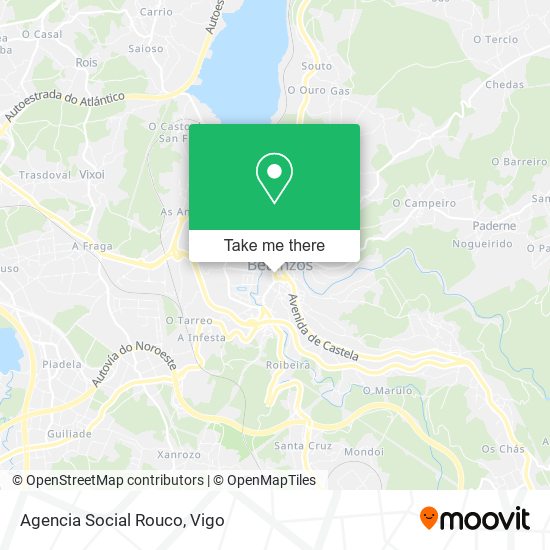 Agencia Social Rouco map