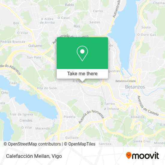 Calefacción Meilan map