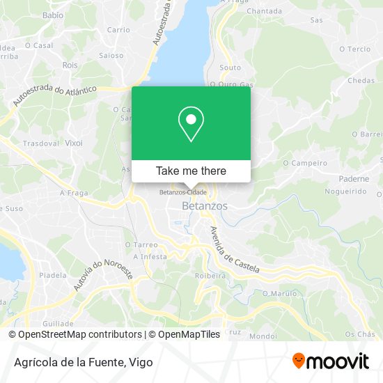 Agrícola de la Fuente map