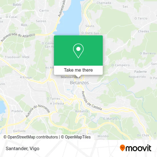 Santander map