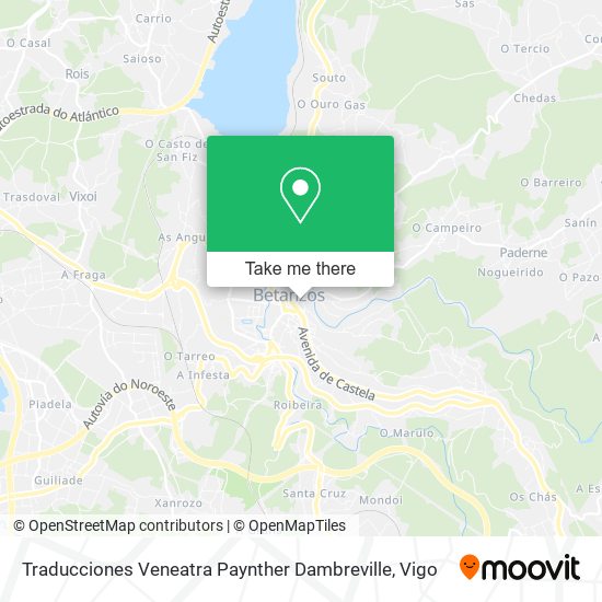 Traducciones Veneatra Paynther Dambreville map