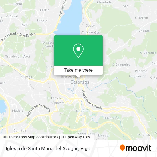 Iglesia de Santa María del Azogue map