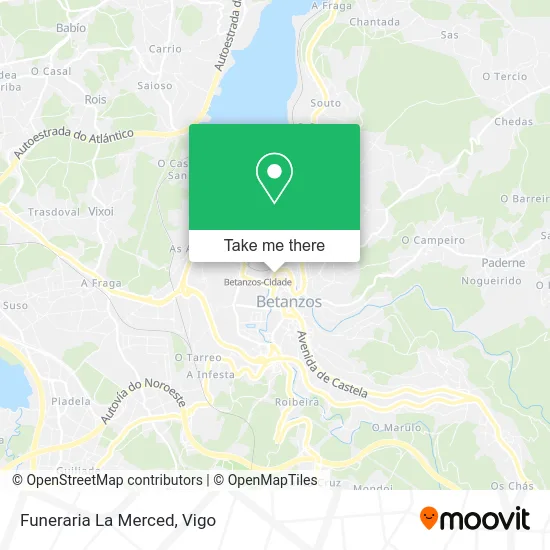 Funeraria La Merced map