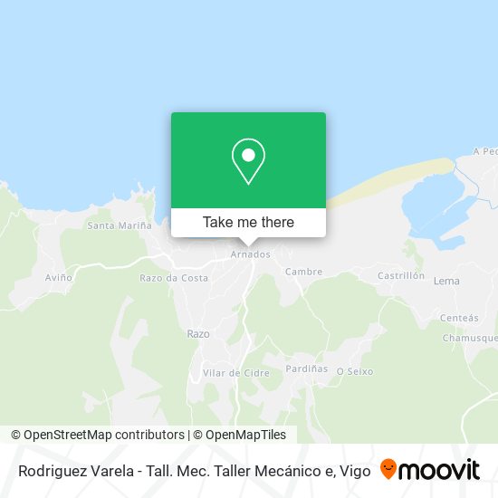 Rodriguez Varela - Tall. Mec. Taller Mecánico e map