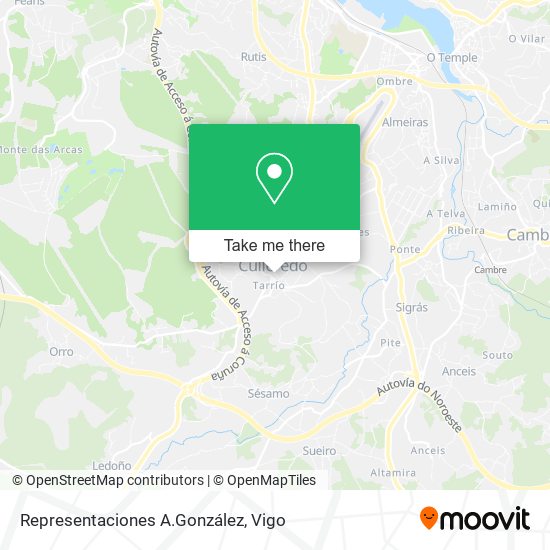Representaciones A.González map