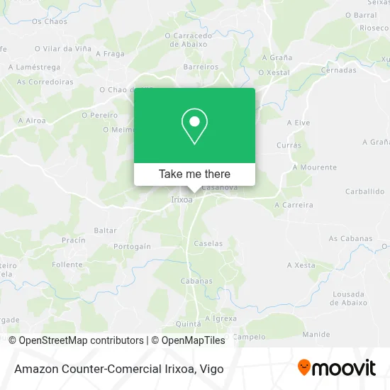 Amazon Counter-Comercial Irixoa map