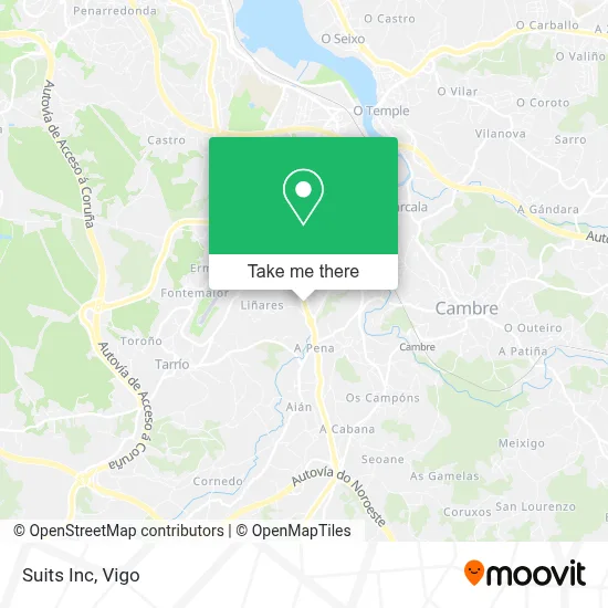 Suits Inc map