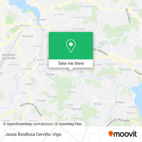 Jesús Boullosa Cerviño map
