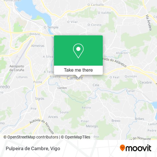 Pulpeira de Cambre map