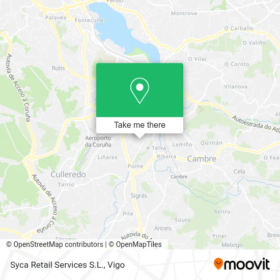 Syca Retail Services S.L. map