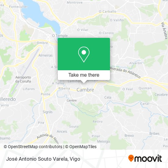 José Antonio Souto Varela map