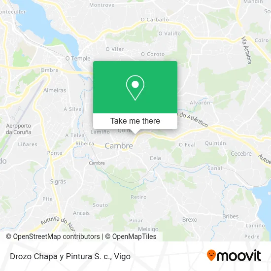 Drozo Chapa y Pintura S. c. map