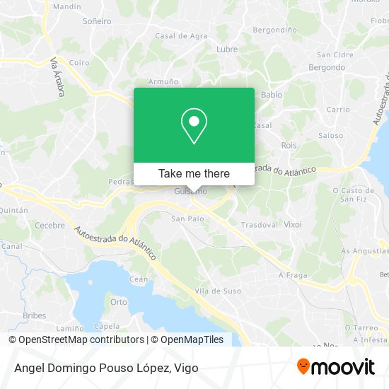 Angel Domingo Pouso López map