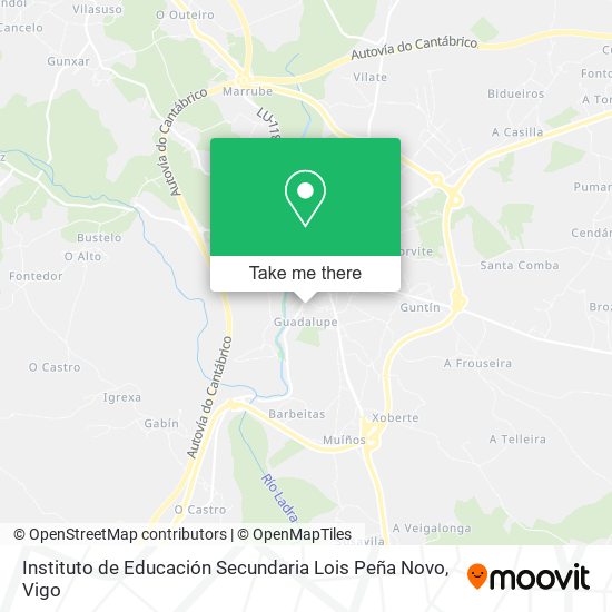 Instituto de Educación Secundaria Lois Peña Novo map