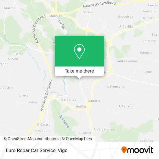 Euro Repar Car Service map