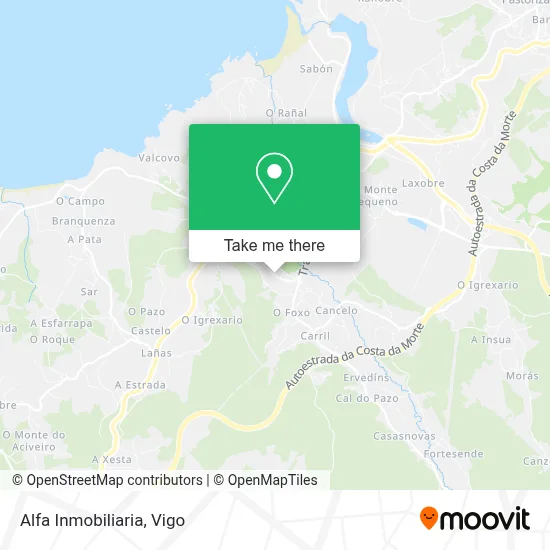 Alfa Inmobiliaria map