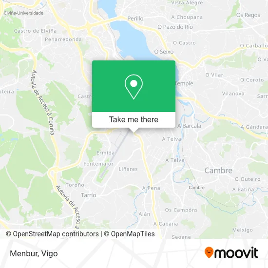 Menbur map