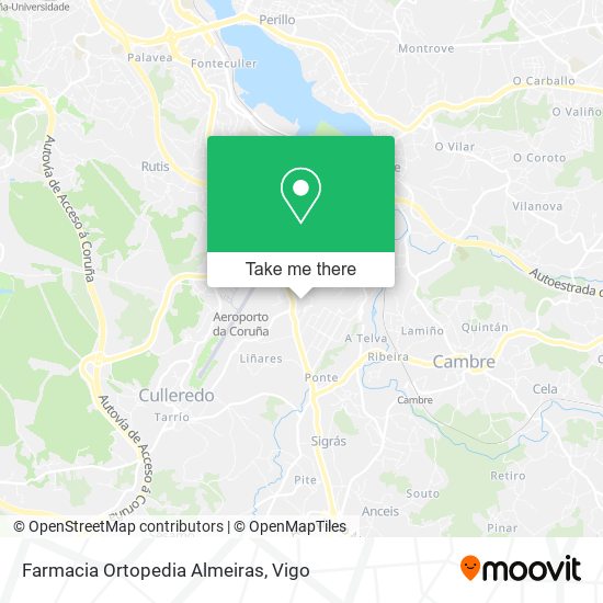 Farmacia Ortopedia Almeiras map