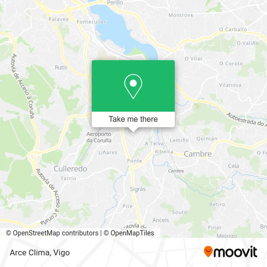 Arce Clima map
