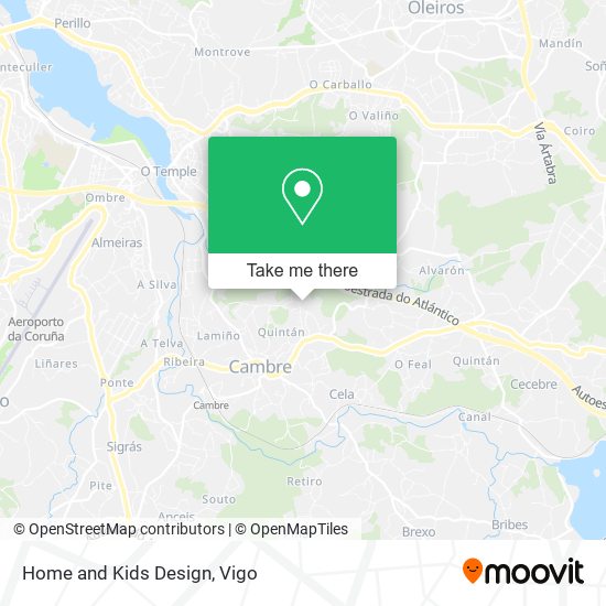 Home and Kids Design map