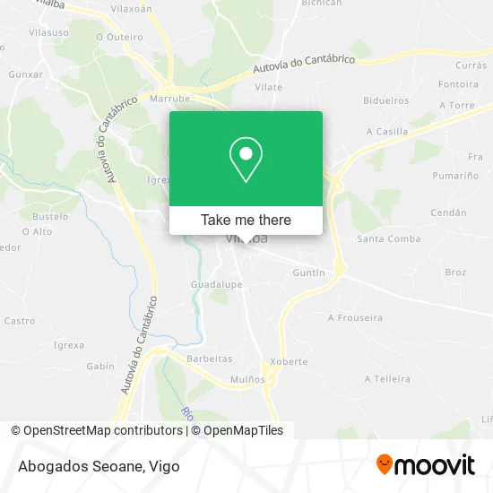 Abogados Seoane map
