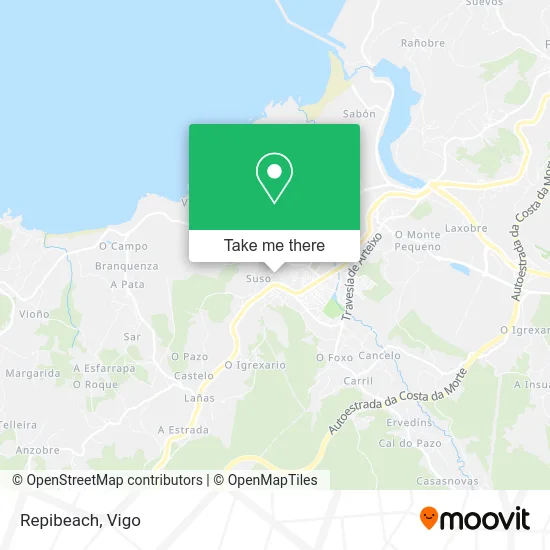 Repibeach map