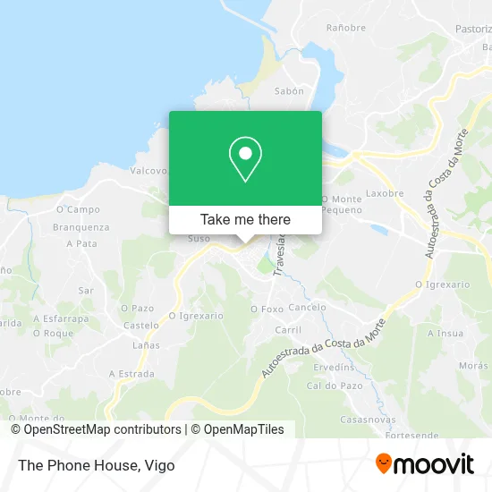 The Phone House map