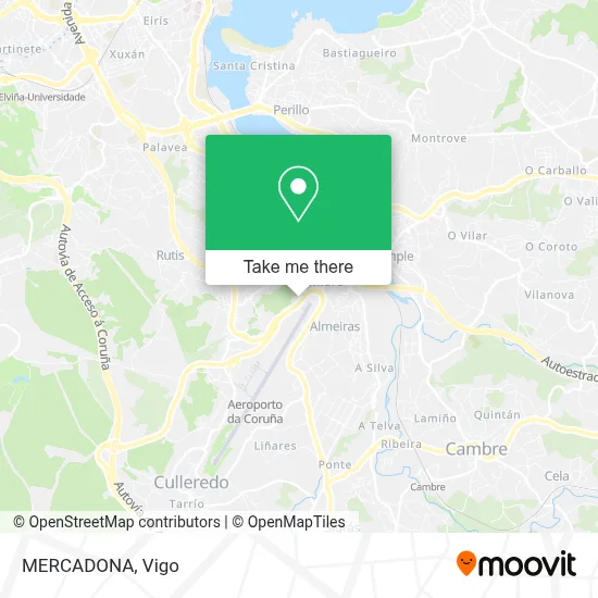 MERCADONA map