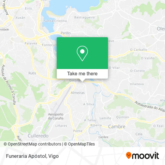 Funeraria Apóstol map