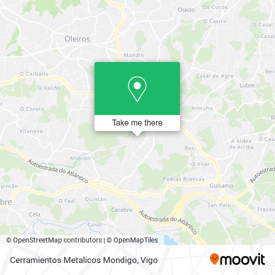 Cerramientos Metalicos Mondigo map