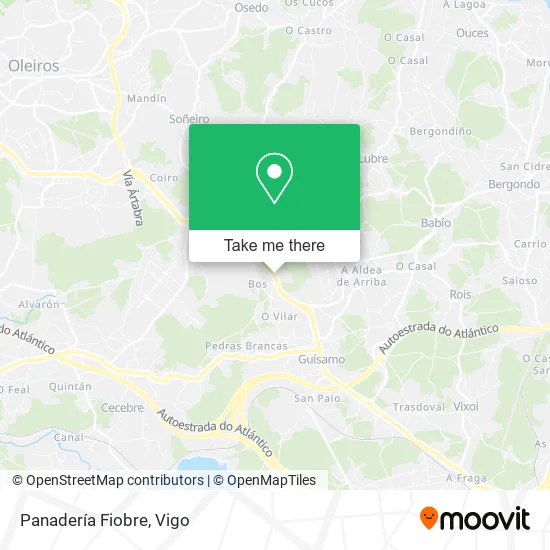 Panadería Fiobre map