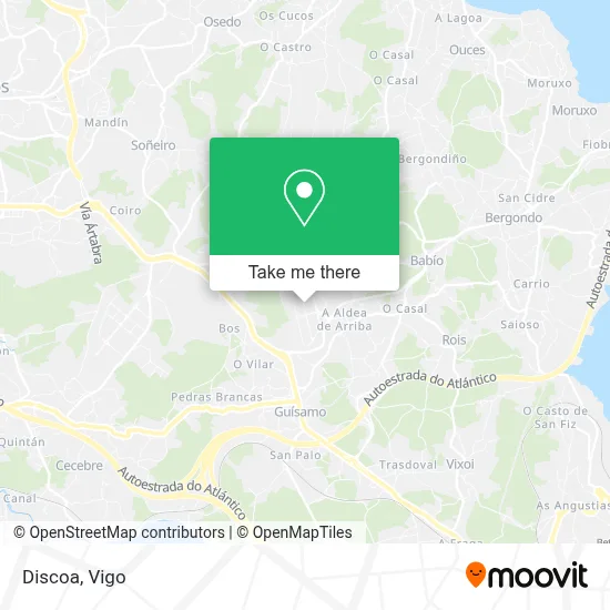 Discoa map