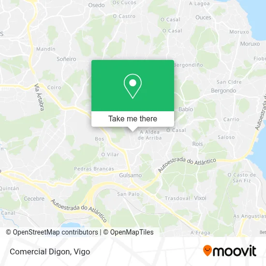Comercial Digon map