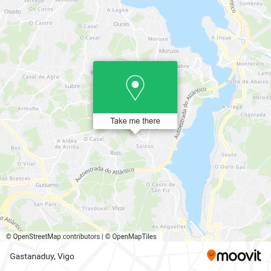 Gastanaduy map