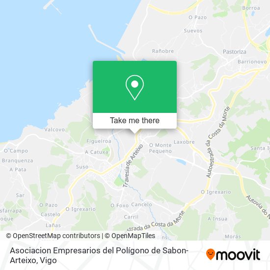 Asociacion Empresarios del Polígono de Sabon-Arteixo map