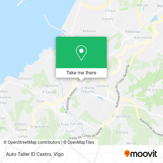 Auto Taller El Castro map
