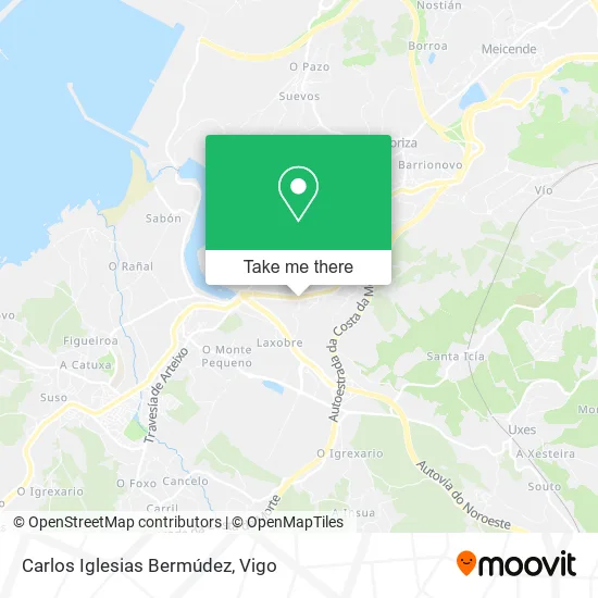 Carlos Iglesias Bermúdez map