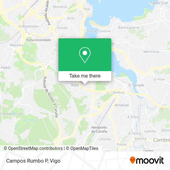 Campos Rumbo P map